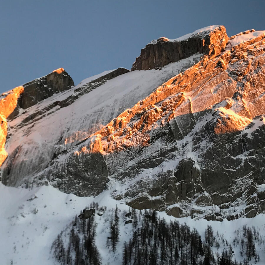 Miroir d'Argentine winter light